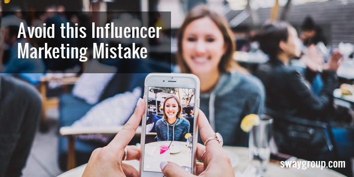 influencer marketing mistake